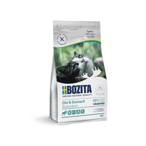 Bozita Cat Diet & Stomach Grain free Elk 400 g