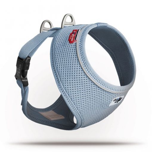 Curli Basic Geschirr Air-Mesh Skyblue M