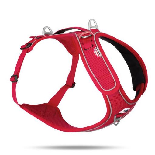 Curli Belka Geschirr Adjustable Neck Red 3XL