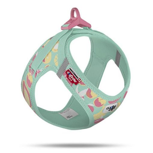 Curli Clasp Vest Geschirr LE26 FruitsTürkis XL Curli Clasp Vest Geschirr LE26 FruitsTürkis XL
