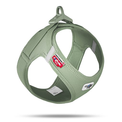 Curli Clasp Vest Geschirr Air-Mesh Olive 2XS