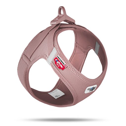 Curli Clasp Vest Geschirr Air-Mesh Rose L
