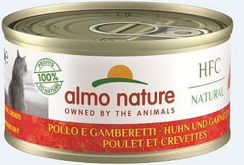 Almo Nature HFC Natural Huhn & Garnelen 70g (Menge: 24 je Bestelleinheit)