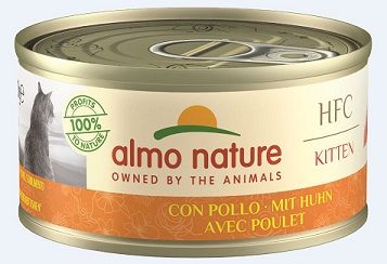 Almo Nature HFC Natural Kitten Huhn 70g (Menge: 24 je Bestelleinheit)