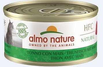 Almo Nature HFC Natural Thunfisch mit Mais 70g (Menge: 24 je Bestelleinheit)