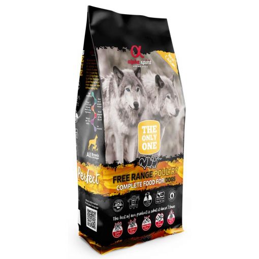 alpha spirit Dog The Only One Freiland-Geflügel 12kg