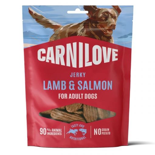 Carnilove Dog Snack Jerky Lamb & Salmon 100g