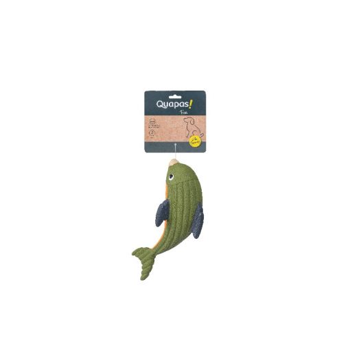 Quapas Dog Toy Fun Latex Dolphin