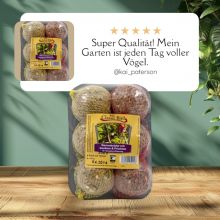 Classic Bird Gartenknödel mit Früchten & Insekten 6 Stück auf Tablett (Menge: 16 je Bestelleinheit)