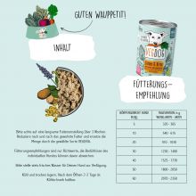 VEGDOG ADULT Linsen und Hirse 400g (Menge: 6 je Bestelleinheit)