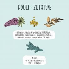 VEGDOG ADULT Linsen und Hirse 400g (Menge: 6 je Bestelleinheit)