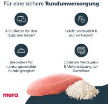 Mera Dog Pure Sensitive Truthahn & Reis 1kg