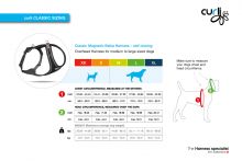 Curli Magnetic Belka Comfort Geschirr Schwarz L