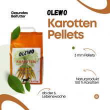 Olewo Karotten-Pellet 2 x 5 kg Doppelpack