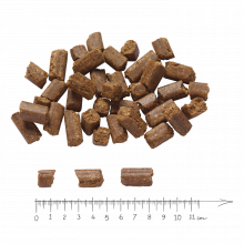 Bild der Kroketten des Hundefutters Markus Mahle Black Angus Senior