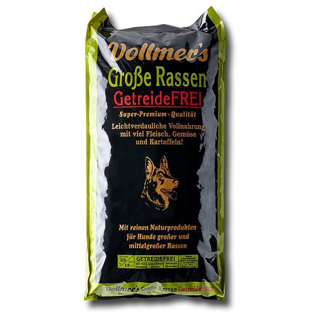 Vollmers Groe Rassen Getreidefrei 15 kg