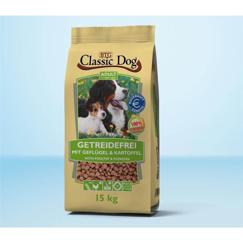 Classic Dog Geflgel & Kartoffel getreidefrei 15kg