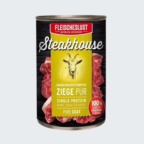 Fleischeslust Steakhouse Ziege pur 400g