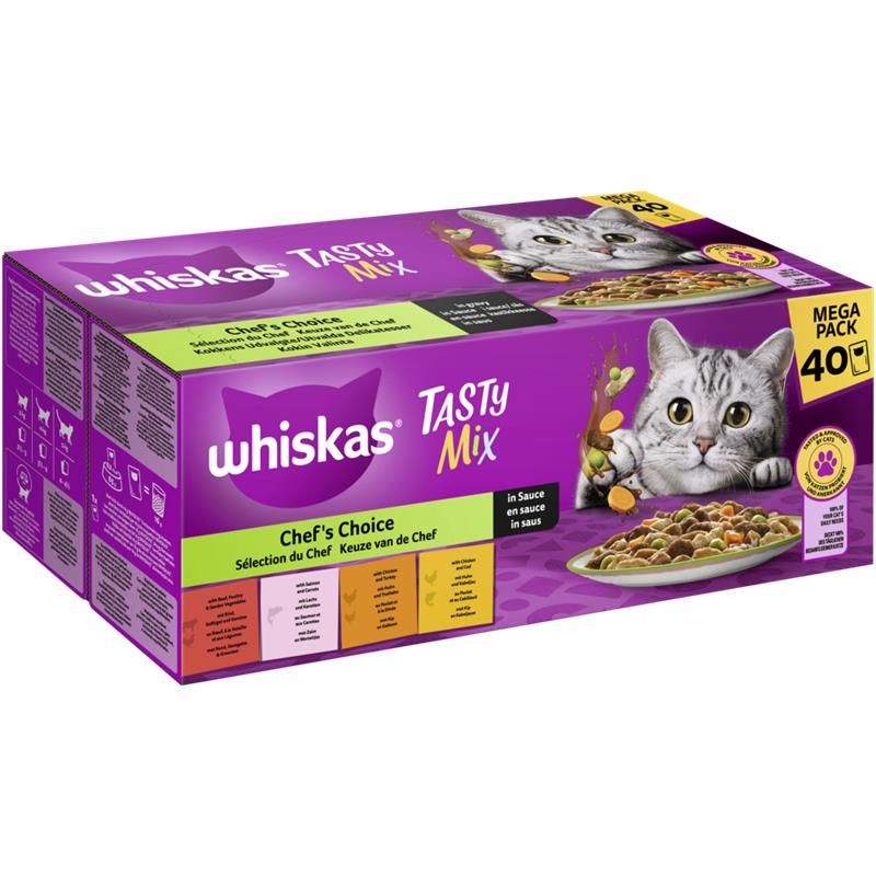 Portionsbeutel Multipack Jumbo Pack 1+ Klassische Auswahl In Sauce 80 X 85g