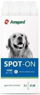 Amigard Spot-on Hund für Hunde über 15kg 3x4 ml Amigard Spot-on Hund für Hunde über 15kg 3x4 ml