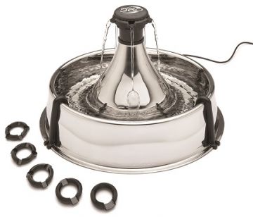 PetSafe Trinkbrunnen Drinkwell Edelstahl 360 PetSafe Trinkbrunnen Drinkwell Edelstahl 360