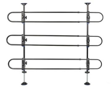 PetSafe Happy Ride Hundeschutzgitter aus Metall 81–125 cm x 84–145 cm PetSafe Happy Ride Hundeschutzgitter aus Metall 81–125 cm x 84–145 cm