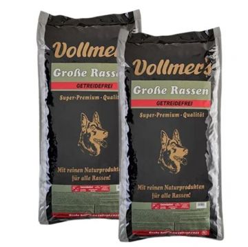 Vollmers Große Rassen Getreidefrei 2 x 15 kg
