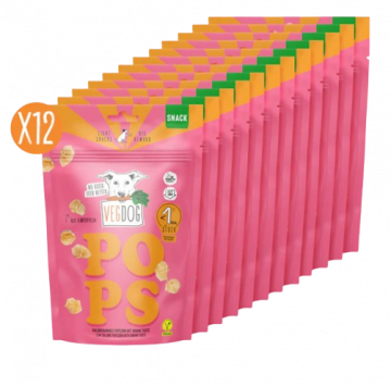 VEGDOG Pops 12 x 20g Sparpack