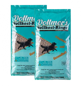 Vollmers Vollkost-Ringe 2 x 12,5 kg Doppelpack