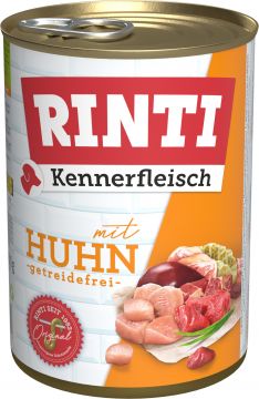 Rinti Dose Kennerfleisch Huhn 400 g (Menge: 24 je Bestelleinheit) Rinti Dose Kennerfleisch Huhn 400 g (Menge: 24 je Bestelleinheit)