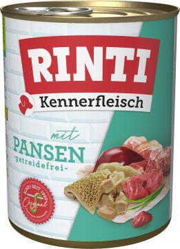 Rinti Dose Kennerfleisch Pansen 800 g (Menge: 12 je Bestelleinheit) Rinti Dose Kennerfleisch Pansen 800 g (Menge: 12 je Bestelleinheit)