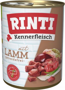 Rinti Dose Kennerfleisch Lamm 800 g (Menge: 12 je Bestelleinheit) Rinti Dose Kennerfleisch Lamm 800 g (Menge: 12 je Bestelleinheit)