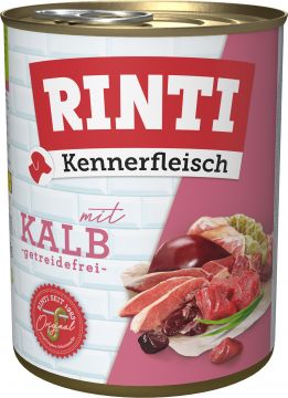 Rinti Dose Kennerfleisch Kalb 800 g (Menge: 12 je Bestelleinheit) Rinti Dose Kennerfleisch Kalb 800 g (Menge: 12 je Bestelleinheit)