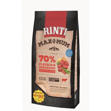 RINTI Max-i-Mum Rind 12kg + 2kg gratis RINTI Max-i-Mum Rind 12kg + 2kg gratis
