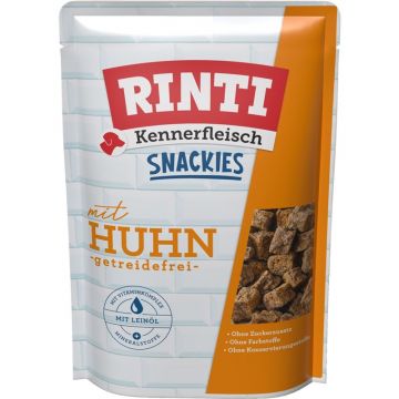 Rinti Kennerfleisch Snackies Adult Huhn 225g (Menge: 5 je Bestelleinheit)