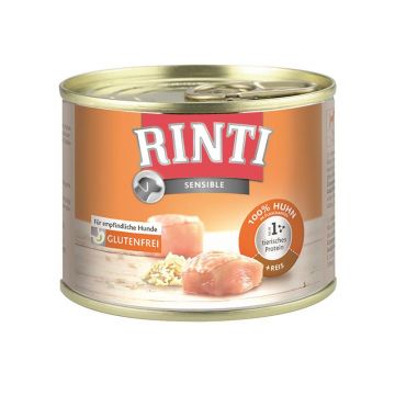 Rinti Dose Sensible Huhn & Reis 185 g (Menge: 12 je Bestelleinheit) Rinti Dose Sensible Huhn & Reis 185 g (Menge: 12 je Bestelleinheit)
