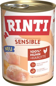 Rinti Dose Sensible Huhn & Karotte 400g (Menge: 12 je Bestelleinheit) Rinti Dose Sensible Huhn & Karotte 400g (Menge: 12 je Bestelleinheit)
