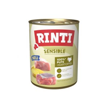 Rinti Dose Sensible Pute & Kartoffel 800g (Menge: 6 je Bestelleinheit) Rinti Dose Sensible Pute & Kartoffel 800g (Menge: 6 je Bestelleinheit)