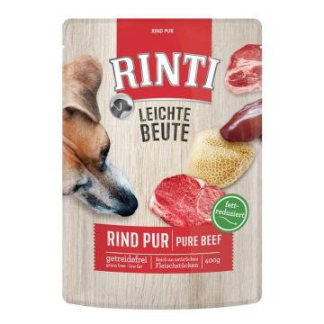 Rinti Frischbeutel Leichte Beute Rind Pur 400 g (Menge: 10 je Bestelleinheit) Rinti Frischbeutel Leichte Beute Rind Pur 400 g (Menge: 10 je Bestelleinheit)