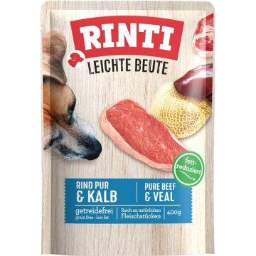Rinti P.B. Leichte Beute Rind Pur & Kalb 400g (Menge: 10 je Bestelleinheit) Rinti P.B. Leichte Beute Rind Pur & Kalb 400g (Menge: 10 je Bestelleinheit)