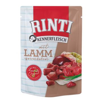 Rinti Kennerfleisch Frischebeutel Lamm 400 g (Menge: 10 je Bestelleinheit) Rinti Kennerfleisch Frischebeutel Lamm 400 g (Menge: 10 je Bestelleinheit)
