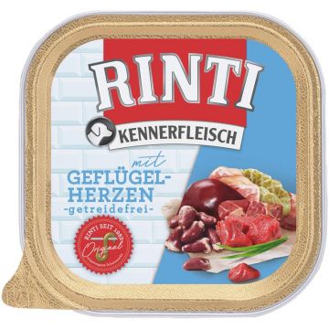 Rinti Kennerfleisch Schale Geflügelherzen 300 g (Menge: 9 je Bestelleinheit) Rinti Kennerfleisch Schale Geflügelherzen 300 g (Menge: 9 je Bestelleinheit)