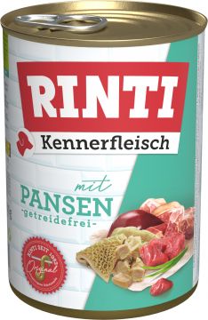 Rinti Dose Kennerfleisch Pansen 400 g (Menge: 12 je Bestelleinheit) Rinti Dose Kennerfleisch Pansen 400 g (Menge: 12 je Bestelleinheit)