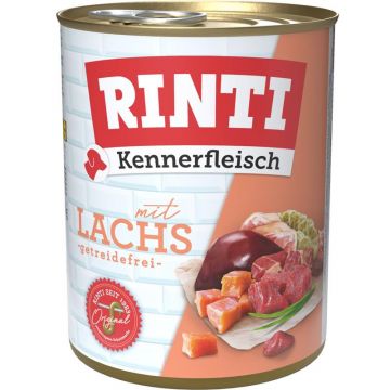 Rinti Dose Kennerfleisch Lachs 800g (Menge: 12 je Bestelleinheit) Rinti Dose Kennerfleisch Lachs 800g (Menge: 12 je Bestelleinheit)
