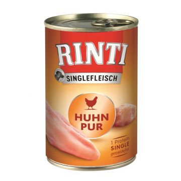 Rinti Dose Singlefleisch Huhn pur 400 g (Menge: 12 je Bestelleinheit) Rinti Dose Singlefleisch Huhn pur 400 g (Menge: 12 je Bestelleinheit)