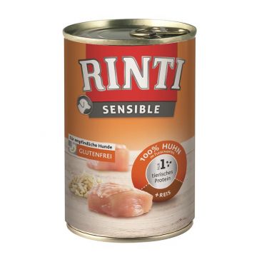 Rinti Dose Sensible Huhn & Reis 400 g (Menge: 12 je Bestelleinheit) Rinti Dose Sensible Huhn & Reis 400 g (Menge: 12 je Bestelleinheit)