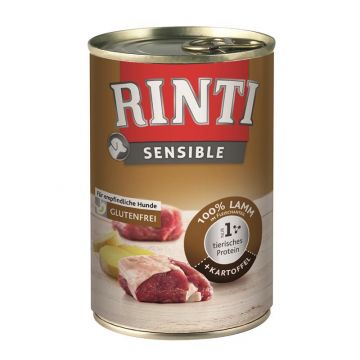 Rinti Dose Sensible Lamm & Kartoffel 400 g (Menge: 12 je Bestelleinheit) Rinti Dose Sensible Lamm & Kartoffel 400 g (Menge: 12 je Bestelleinheit)