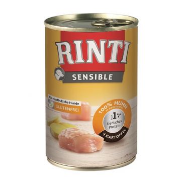 Rinti Dose Sensible Huhn & Kartoffel 400 g (Menge: 12 je Bestelleinheit) Rinti Dose Sensible Huhn & Kartoffel 400 g (Menge: 12 je Bestelleinheit)
