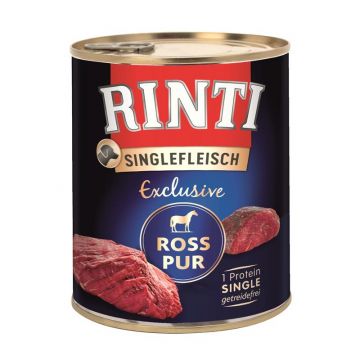 Rinti Dose Singlefleisch Ross Pur 800 g (Menge: 6 je Bestelleinheit) Rinti Dose Singlefleisch Ross Pur 800 g (Menge: 6 je Bestelleinheit)