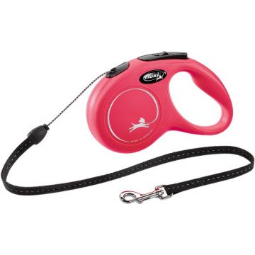 flexi Seil-Leine New Classic rot S 5 m flexi Seil-Leine New Classic rot S 5 m
